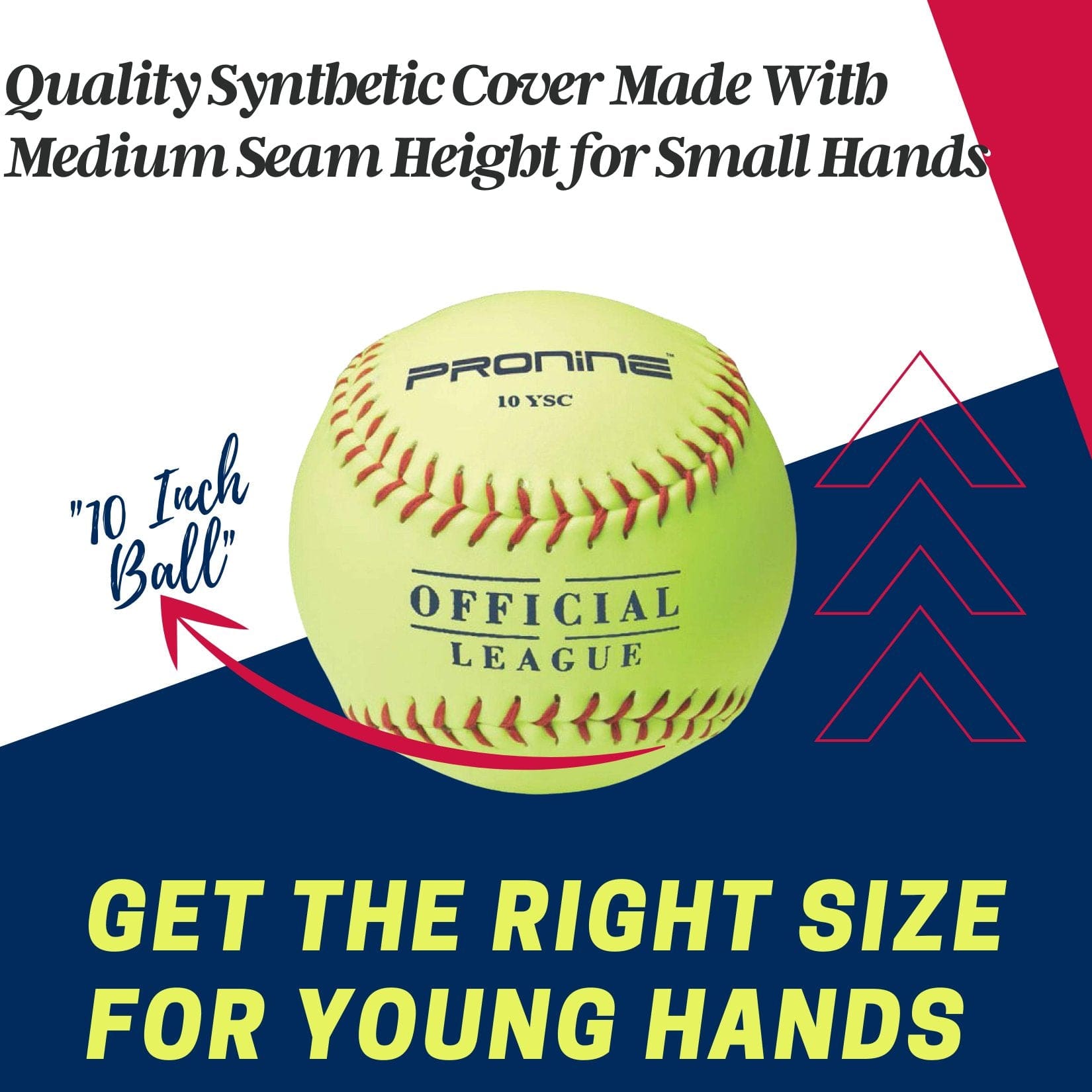 10 - Inch Softballs for 8U & 6U Ages (Multi - Packs) - ItemBear.com