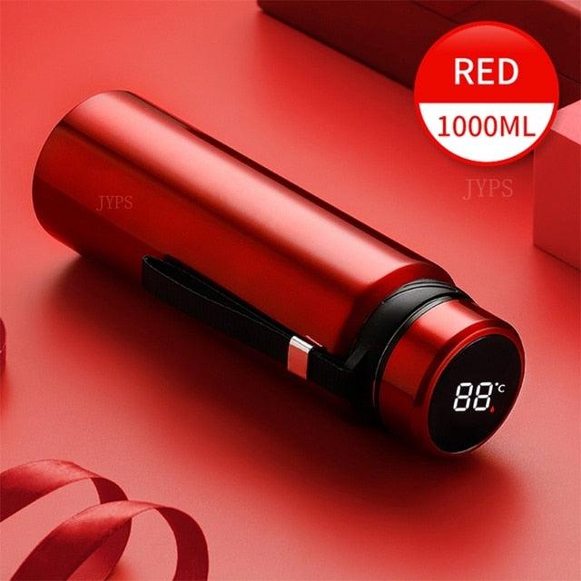 1000ML Smart Thermos Bottle Cold and Hot - ItemBear.com