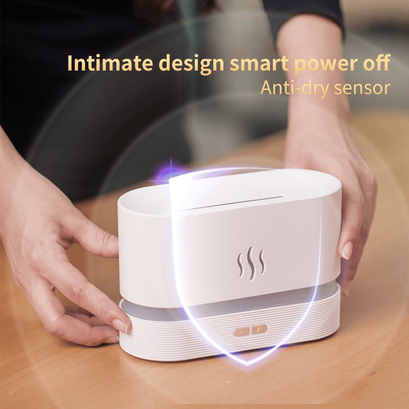 180ML Simulation Flame Mist Humidifier - ItemBear.com