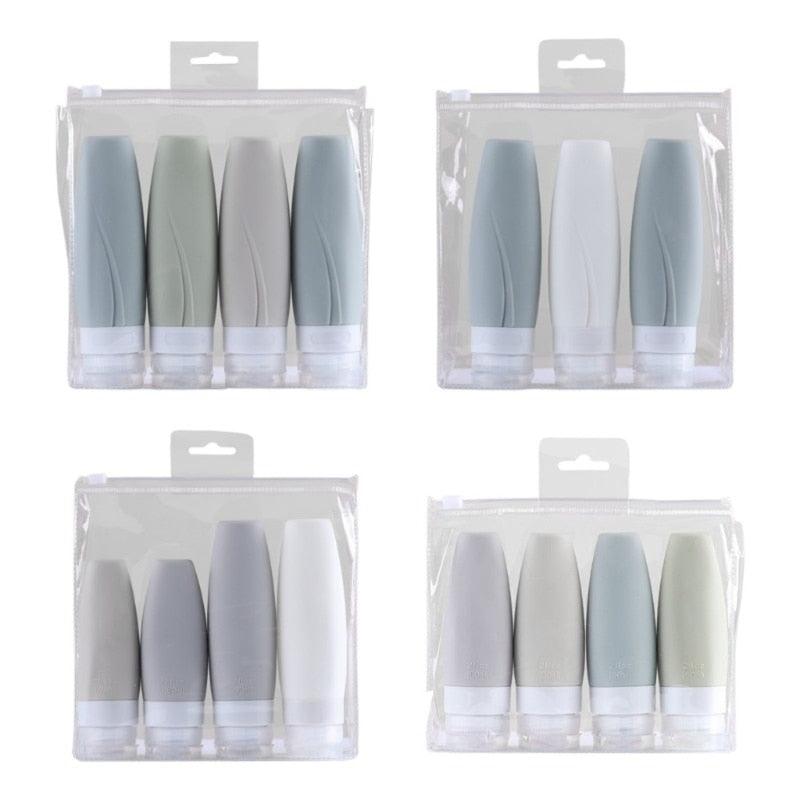 1pcs Leak Proof Travel Bottles Set Travel Containers for Travel Size Toiletries with Portable Quart Bag Storage Shampoo Lotion - ItemBear.com