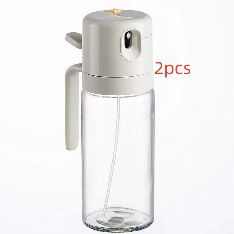 2 in 1 Oil Sprayer Bottle BBQ Cooking Oil Dispenser Olive Oil Pourers Sprayer Kitchen Baking Oil Mister Vinegar Bottle - ItemBear.com