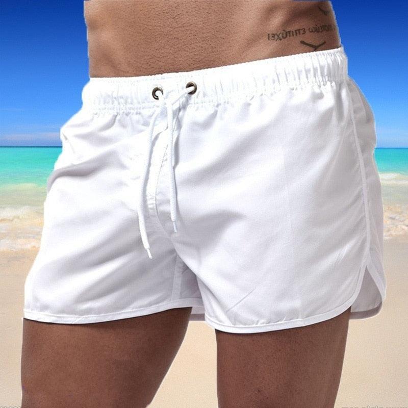 2021 Summer Men's Swimwear Shorts Brand Beachwear Sexy Swim Trunks Men Swimsuit Low Waist Breathable Beach Wear Surf - ItemBear.com