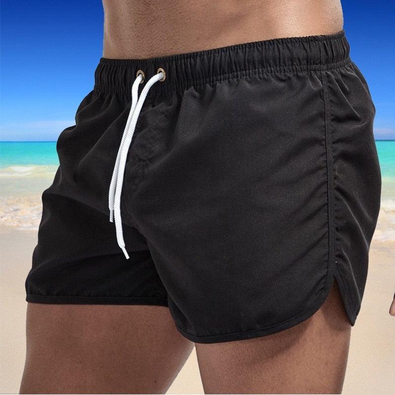 2021 Summer Men's Swimwear Shorts Brand Beachwear Sexy Swim Trunks Men Swimsuit Low Waist Breathable Beach Wear Surf - ItemBear.com