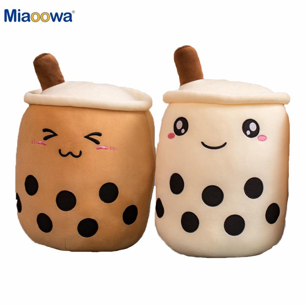 25 - 70cm cute cartoon Fruit bubble tea cup shaped pillow with suction - ItemBear.com