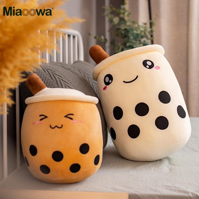 25 - 70cm cute cartoon Fruit bubble tea cup shaped pillow with suction - ItemBear.com