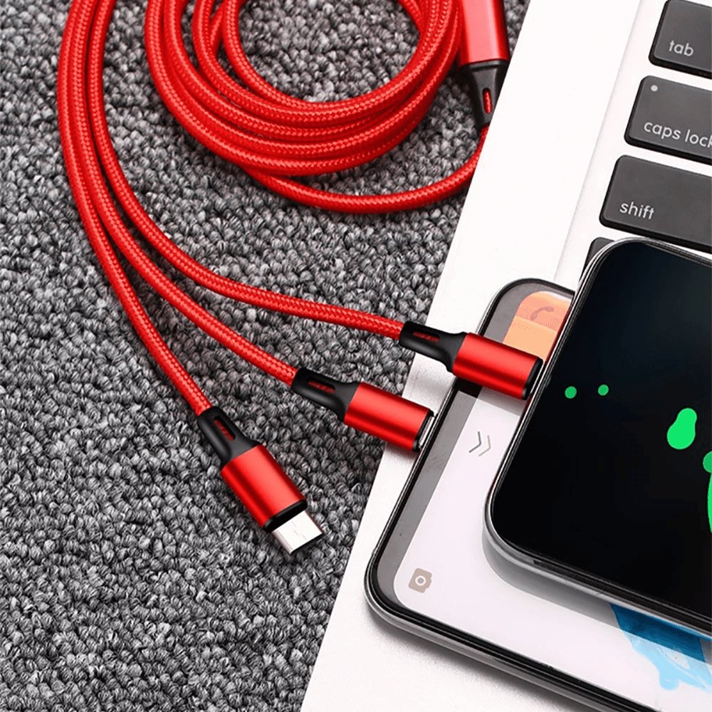 3 in 1 Type C USB Cable - ItemBear.com