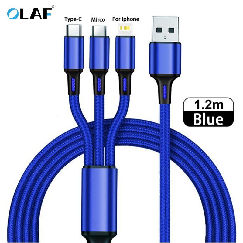 3 in 1 Type C USB Cable - ItemBear.com