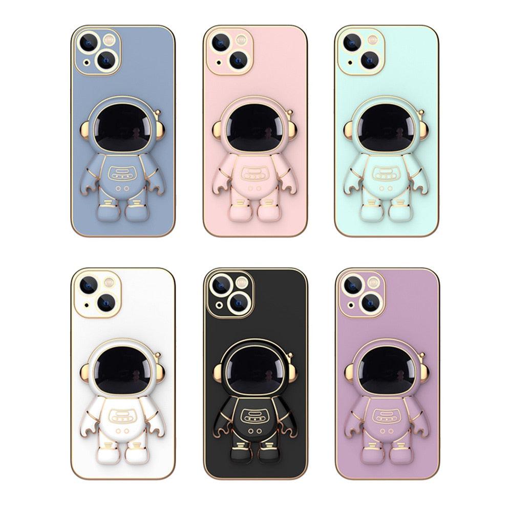 3D Astronaut Phone Case with Holder - ItemBear.com