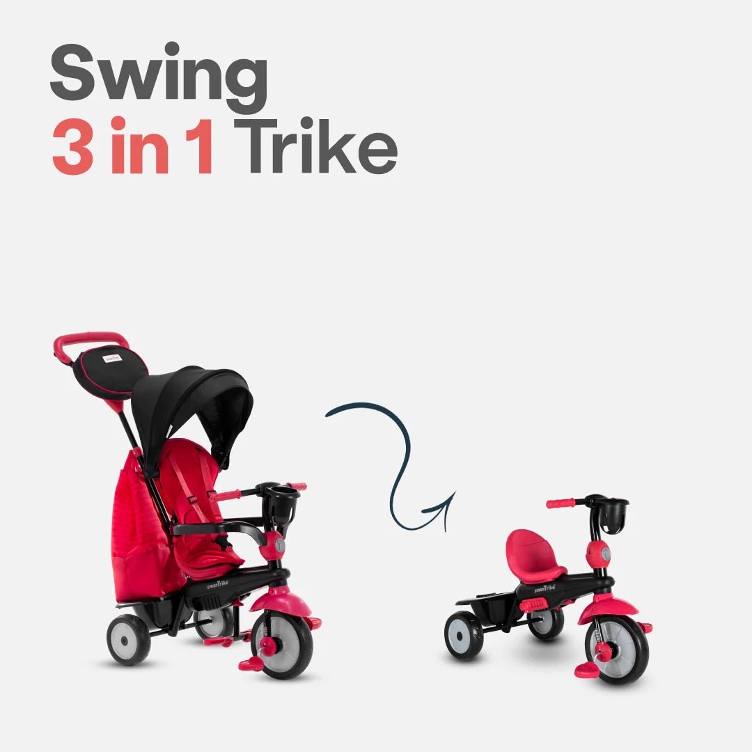 4 - in - 1 Swing DLX Toddler Tricycle - ItemBear.com