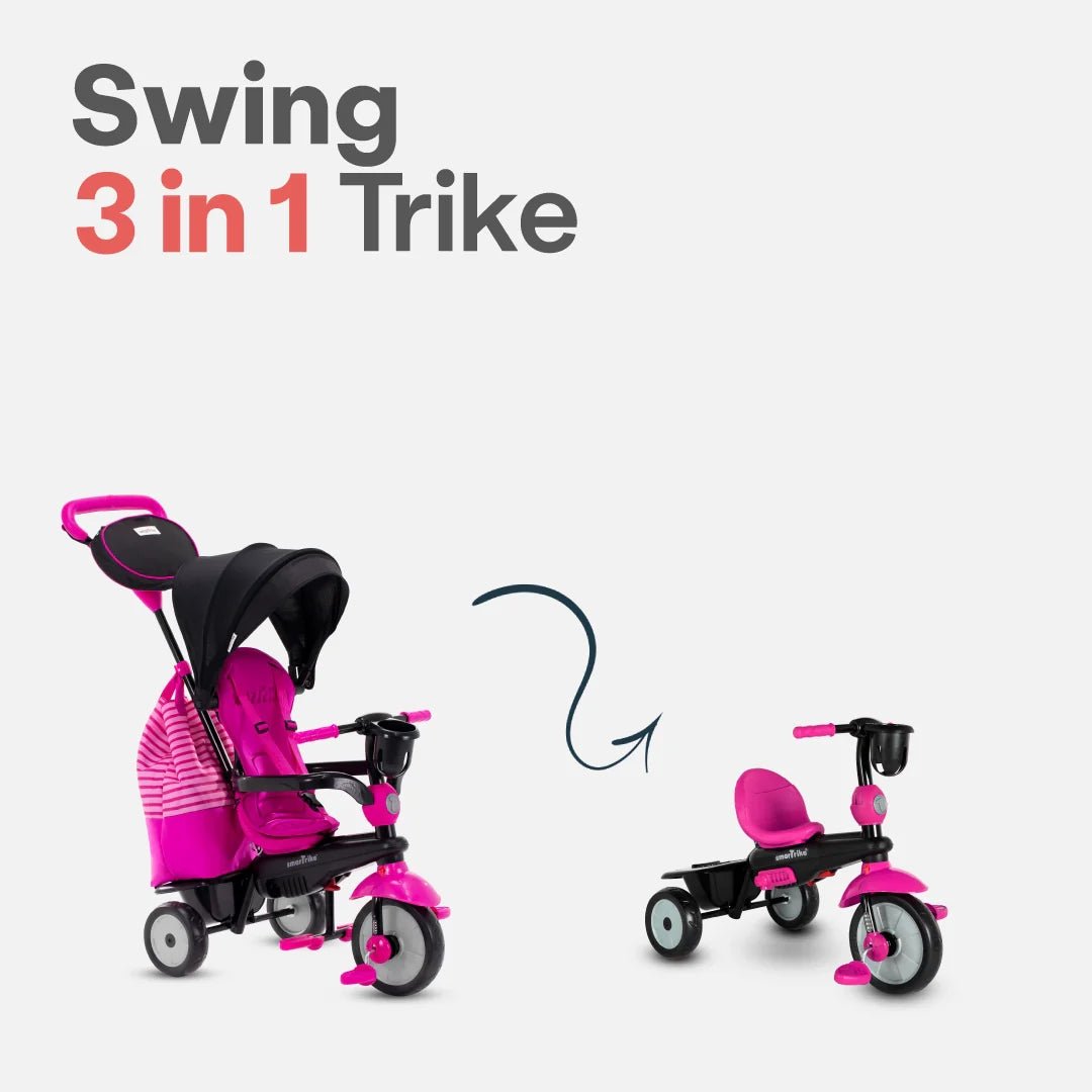 4 - in - 1 Swing DLX Toddler Tricycle - ItemBear.com