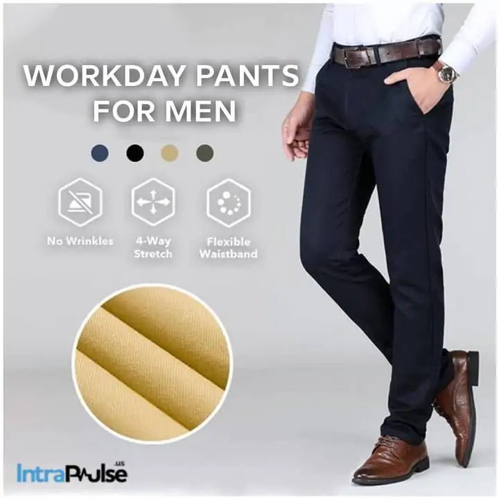 4 Way Stretch Workday Mens Pants - ItemBear.com