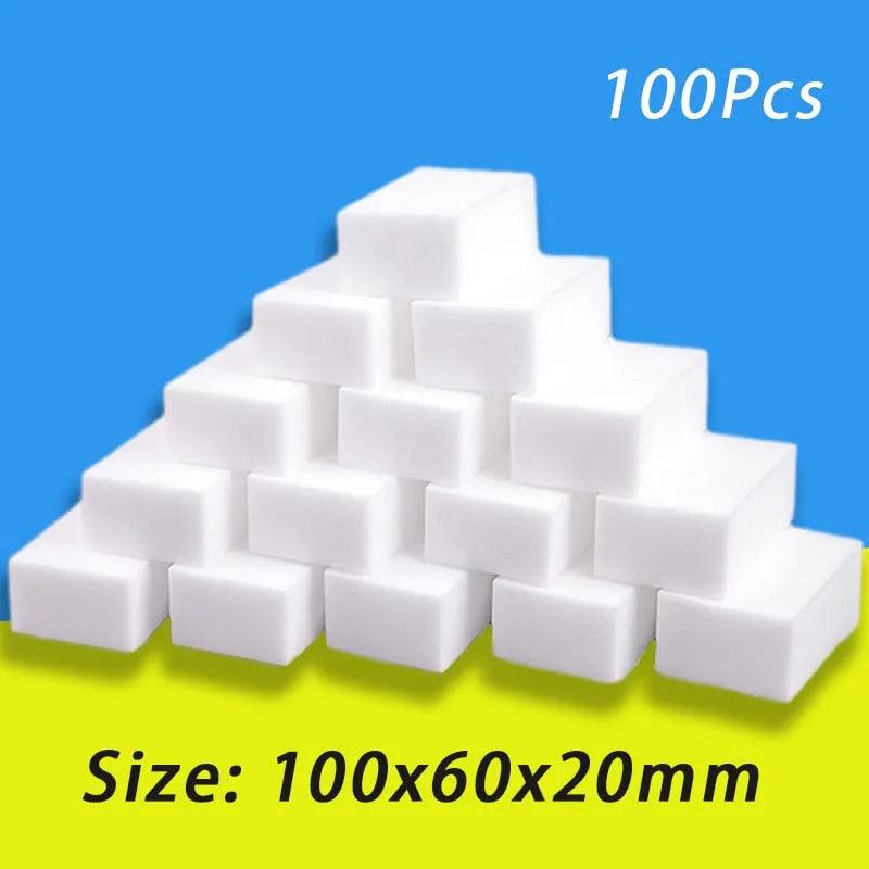 5/10/20/50/100pcs Melamine Sponge Magic Sponge Household Sponge Eraser Cleaning Tools for Office Kitchen Bath Cleaning Sponges - ItemBear.com