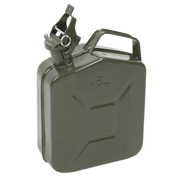 5L 0.6mm American Oil Barrel Army Green With Inverted Oil Pipe - ItemBear.com