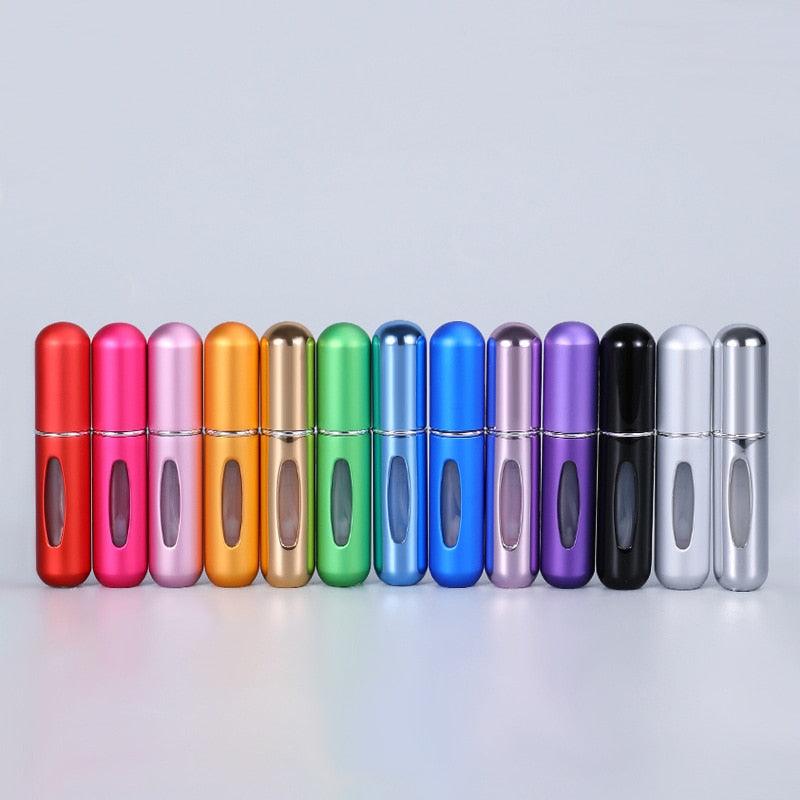 5ml Perfume Atomizer Portable Liquid Container For Cosmetics Mini Aluminum Spray Alcochol Empty Bottle Refillable For Traveling - ItemBear.com