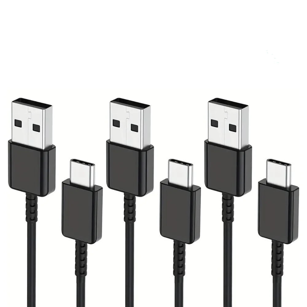 3-Pack Charger Type C Cable 3FT - 10FT