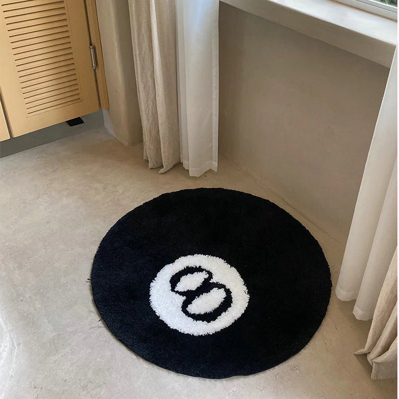 8 Ball Rug - ItemBear.com