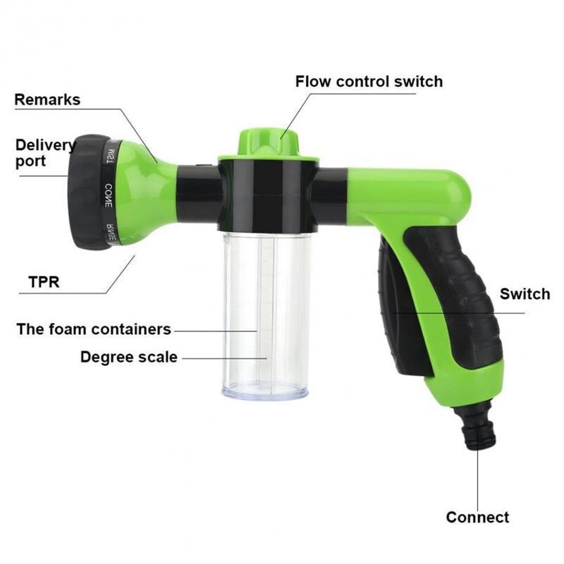 8 in 1 Pressure Hose Spray Gun - ItemBear.com