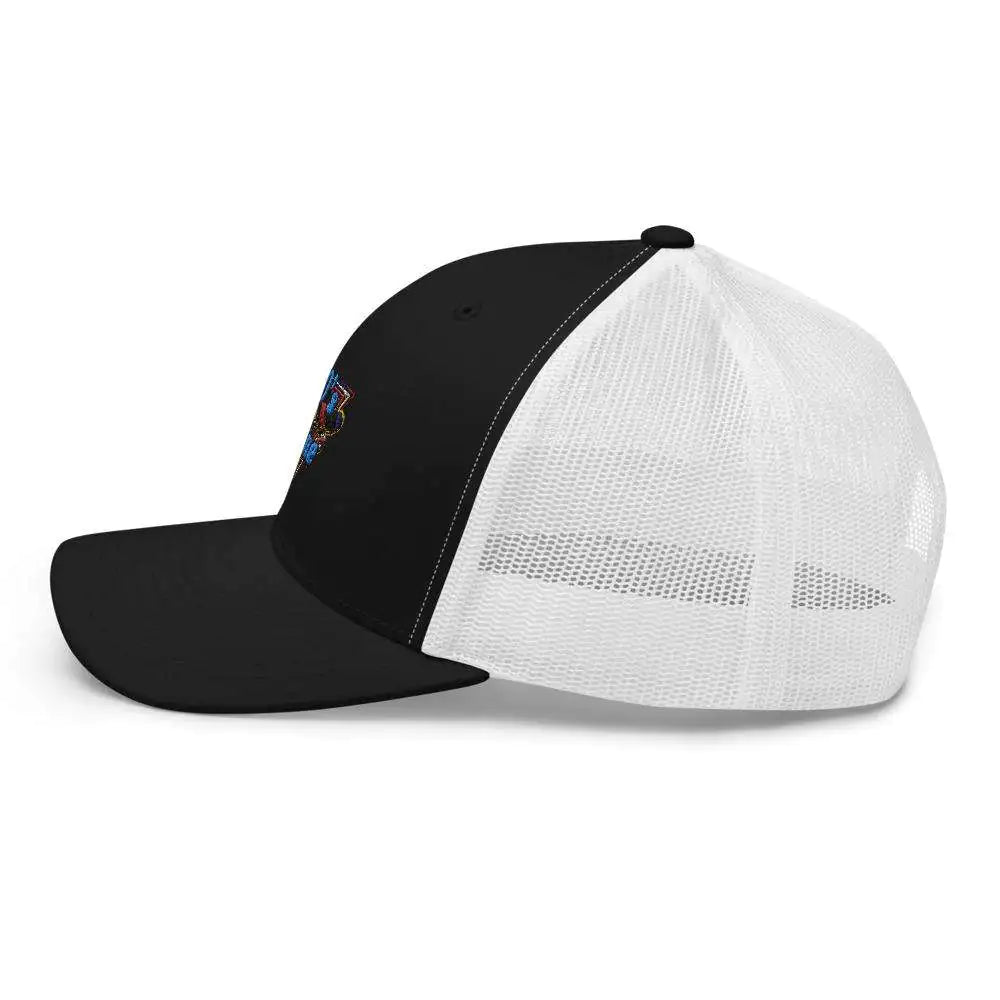 80's Line Trucker Hat - ItemBear.com