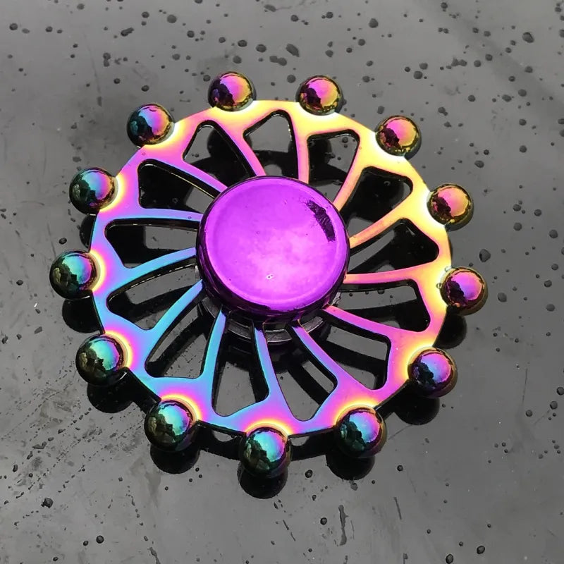 Colorful Fingertip Spinning