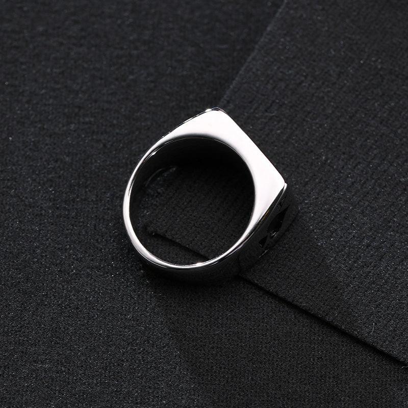 Ace Of Spades Signet Ring - ItemBear.com