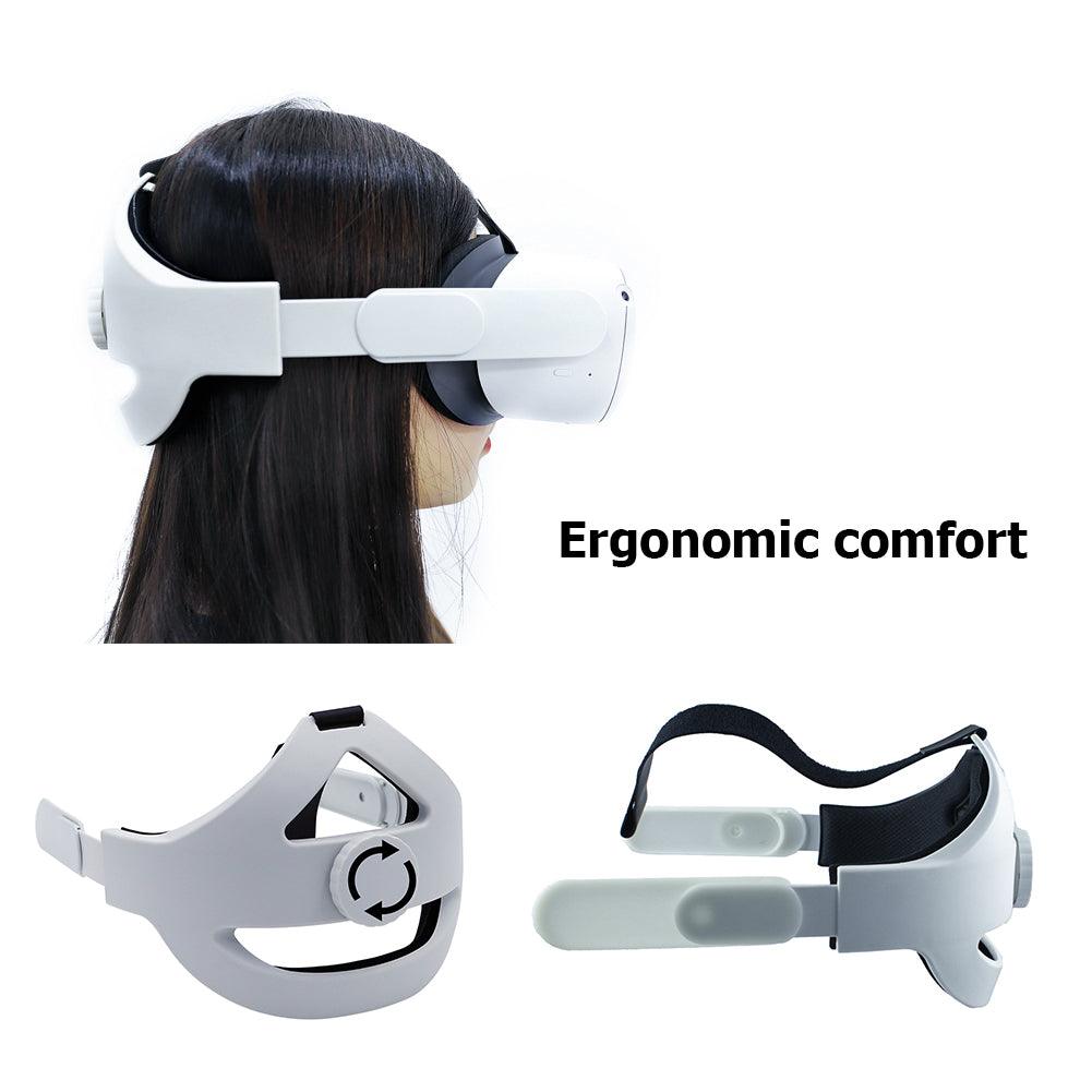 Adjustable Head Strap For Oculus Quest 2 Elite Increase Supporting Improve Comfort - Virtual For Oculus Quest 2 VR Accessories - ItemBear.com