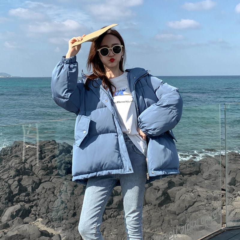 Aelegantmis Women Thicken Warm Parka Coat Loose Oversized Women's Winter Bread Coat Hooded Outwear Padded Woman Parkas Jackets - ItemBear.com