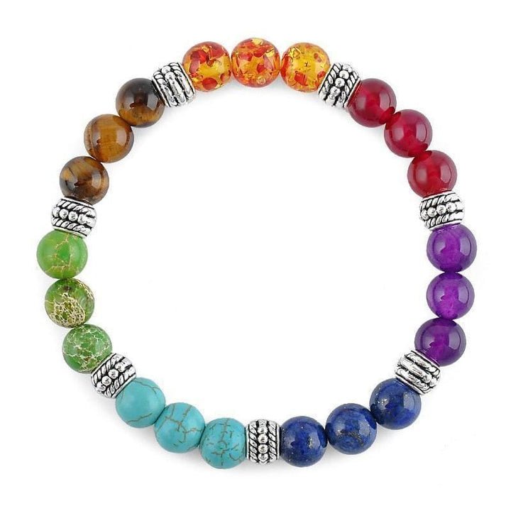 Align Yourself 7 Chakra Healing Crystals Bracelet - ItemBear.com