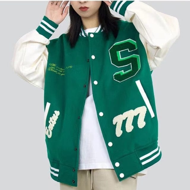 American Retro Couple Loose Jacket - ItemBear.com