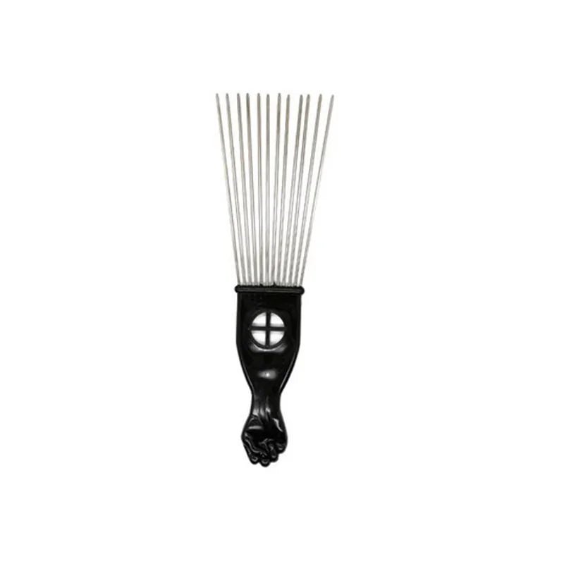 Anti - Static Metal Afro Pick Comb - ItemBear.com