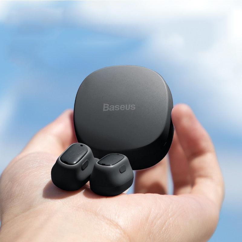 Baseus WM01 TWS Bluetooth Earphones Stereo Wireless 5.0 Bluetooth Headphones Touch Control Noise Cancelling Gaming Headset - ItemBear.com