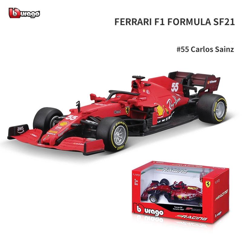 Bburago 1:43 2021 F1 Red Bull Racing RB16B 33# Verstappen 11# Sergio Perez Formula one Simulation alloy super toy car model - ItemBear.com