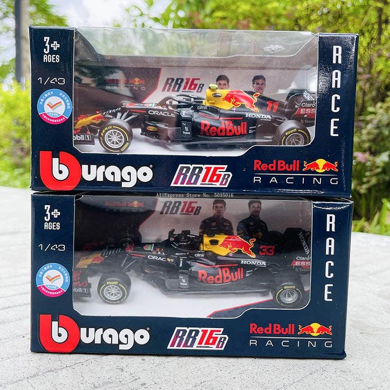 Bburago 1:43 2021 F1 Red Bull Racing RB16B 33# Verstappen 11# Sergio Perez Formula one Simulation alloy super toy car model - ItemBear.com