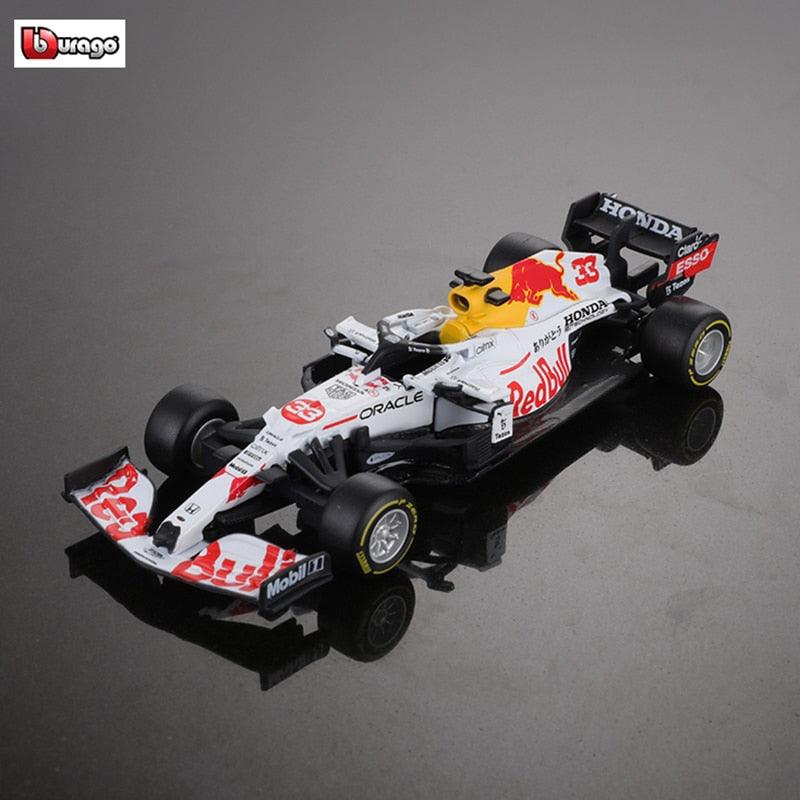 Bburago 1:43 2021 F1 Red Bull Racing RB16B 33# Verstappen 11# Sergio Perez Formula one Simulation alloy super toy car model - ItemBear.com