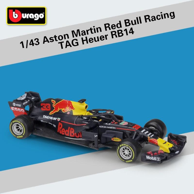 Bburago 1:43 2021 F1 Red Bull Racing RB16B 33# Verstappen 11# Sergio Perez Formula one Simulation alloy super toy car model - ItemBear.com