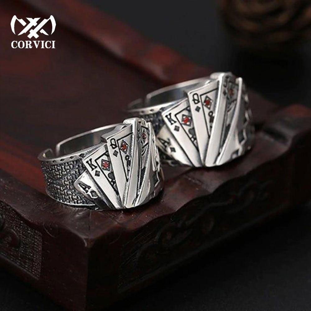 Biker Gothic Rock Men's Ring - ItemBear.com