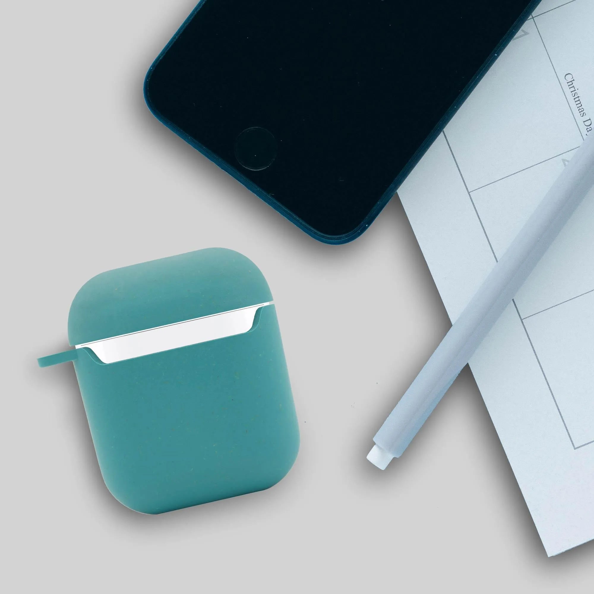 Biodegradable AirPods Case - Ocean Blue - ItemBear.com