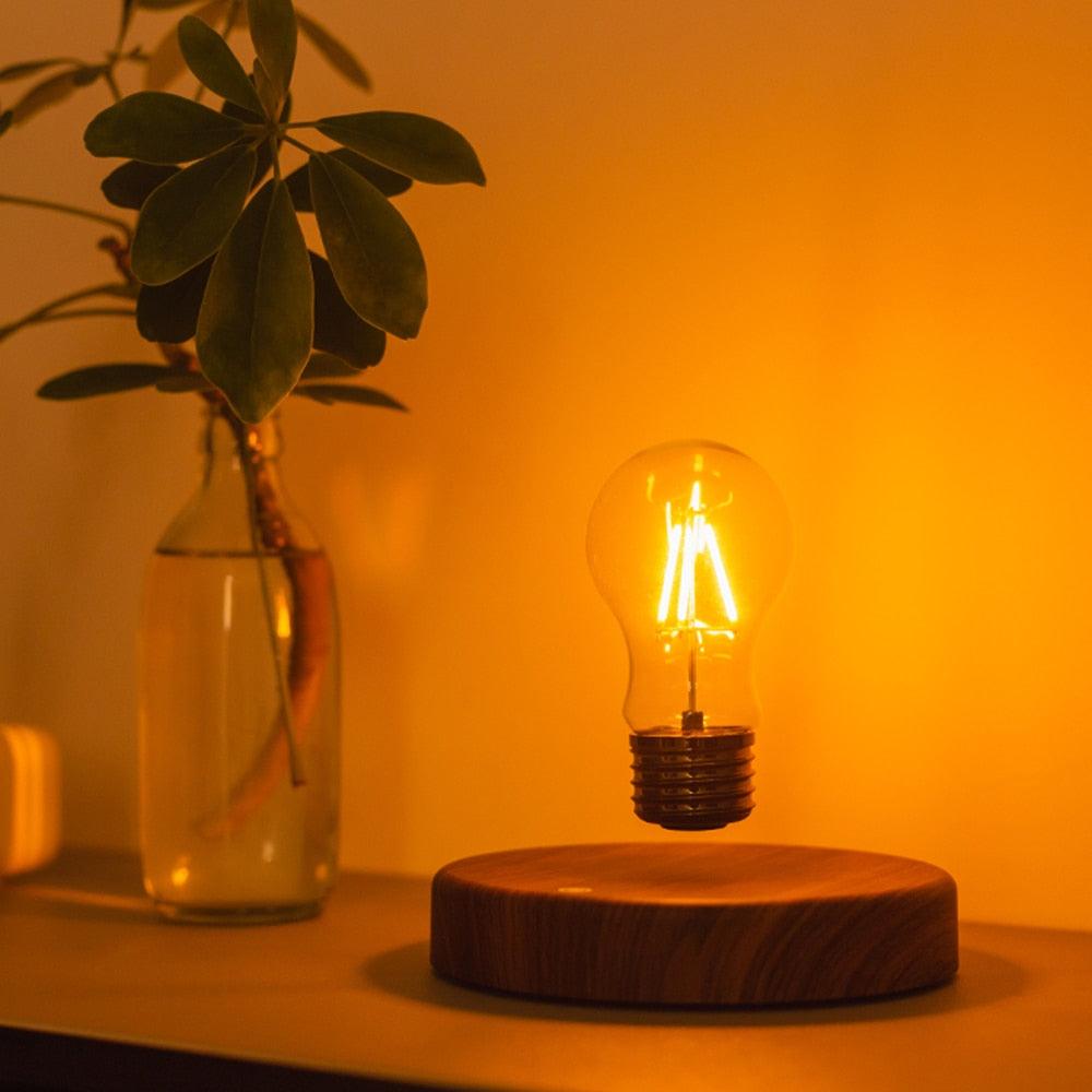 Birthday Gift Magnetic Levitation Lamp Creativity Floating LED Bulb For Floating Light For Room Home Office Decoration - ItemBear.com