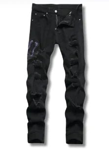 Black Python Jeans - ItemBear.com