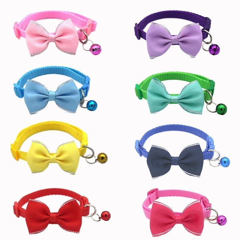 Bow and Bell Pet Collar - ItemBear.com