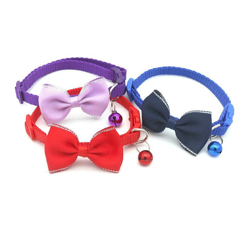 Bow and Bell Pet Collar - ItemBear.com