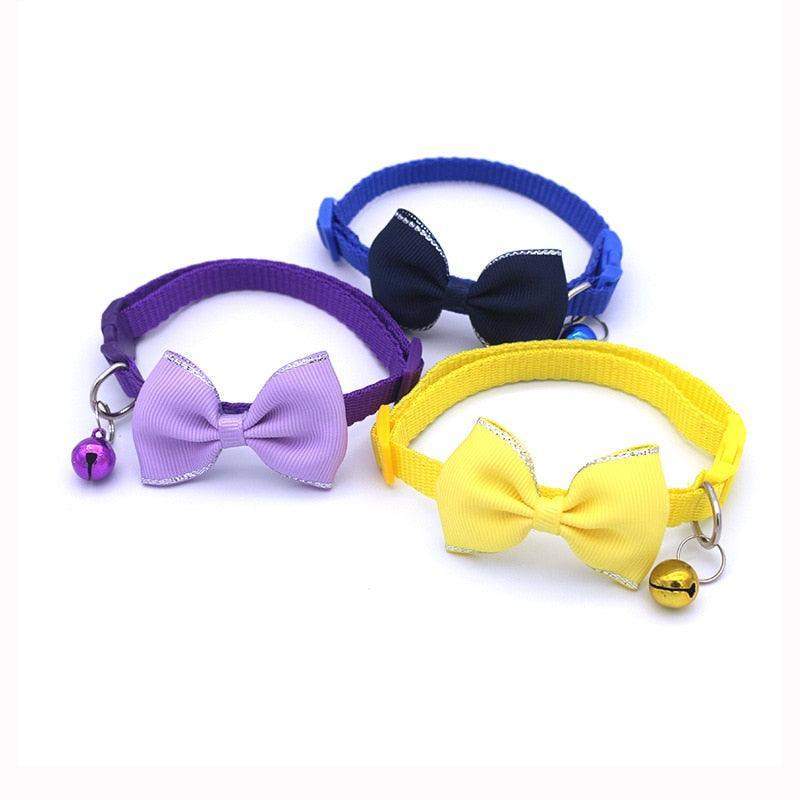 Bow and Bell Pet Collar - ItemBear.com