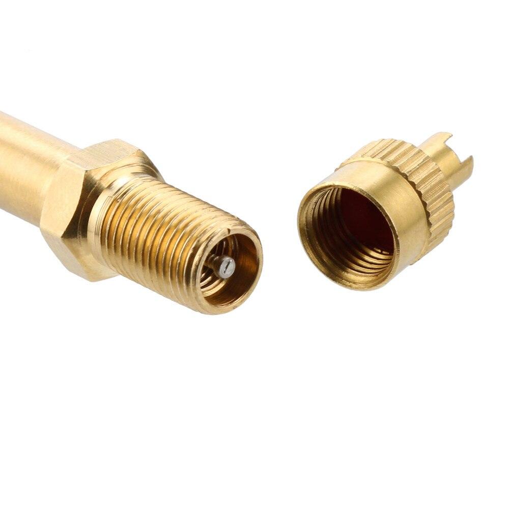 Brass Tire Valve Stem Extension Pole Caps Extender - ItemBear.com