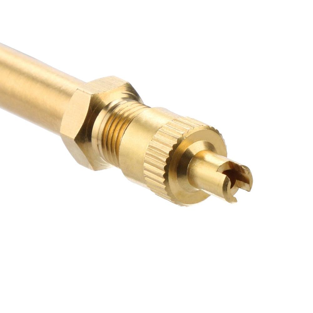 Brass Tire Valve Stem Extension Pole Caps Extender - ItemBear.com