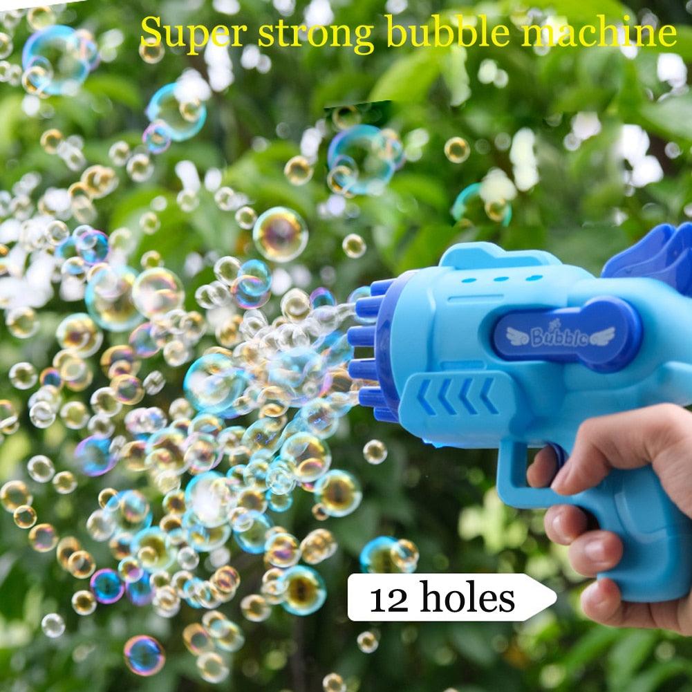 Bubble Gun Electric Automatic Soap Rocket - ItemBear.com