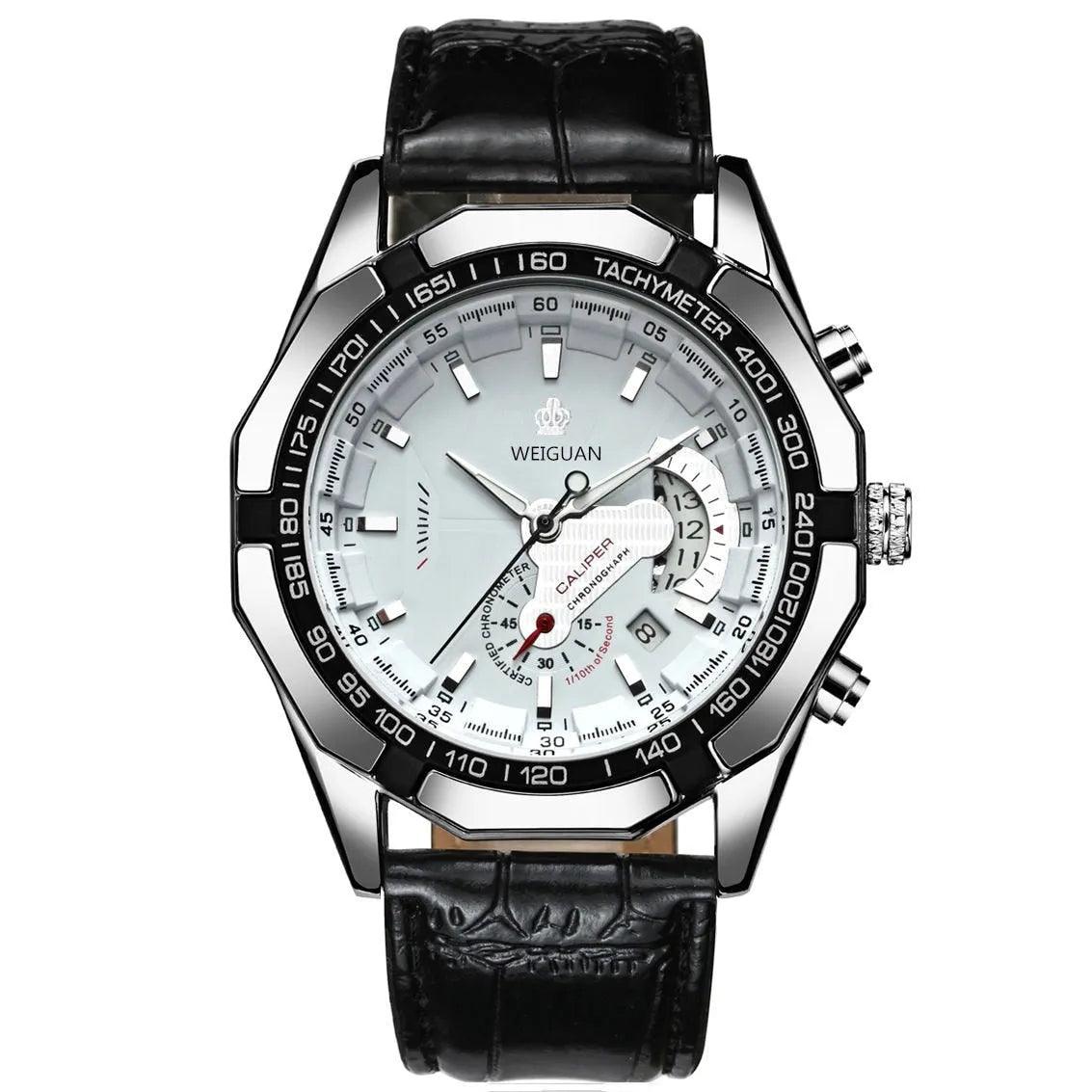 Casual Sport Watches Chronograph Wristwatch Automatic business Movement Imported Mechanical Waterproof Luminous product - ItemBear.com