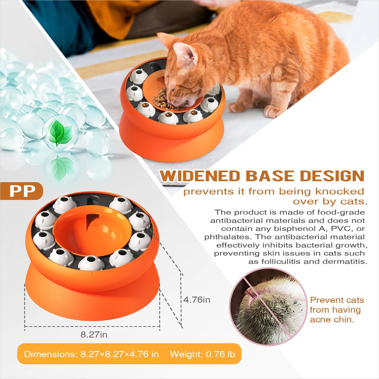 Cat Bowl Puzzle Toy - ItemBear.com