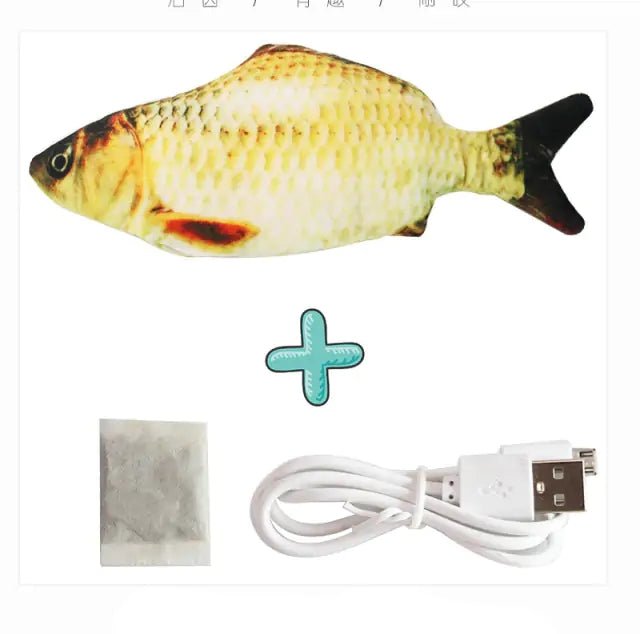 Cats USB Charger Interactive Toy Fish - ItemBear.com