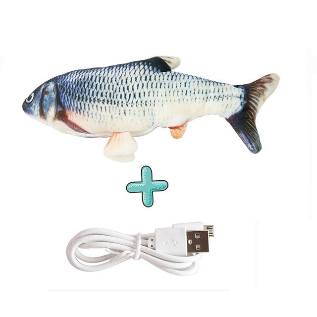 Cats USB Charger Interactive Toy Fish - ItemBear.com