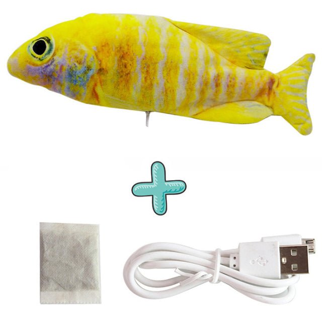 Cats USB Charger Interactive Toy Fish - ItemBear.com