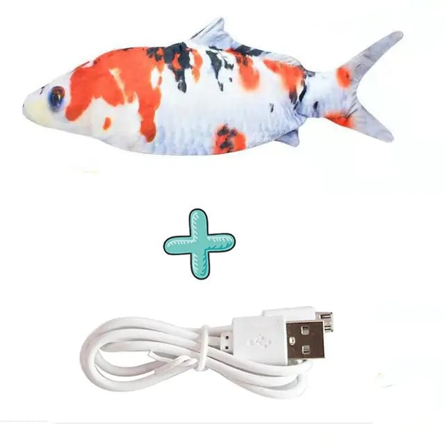 Cats USB Charger Interactive Toy Fish - ItemBear.com